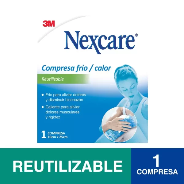 Compresa Frio - Calor Nexcare 1U 10x25 Cm