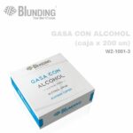 Gasa con Alcohol